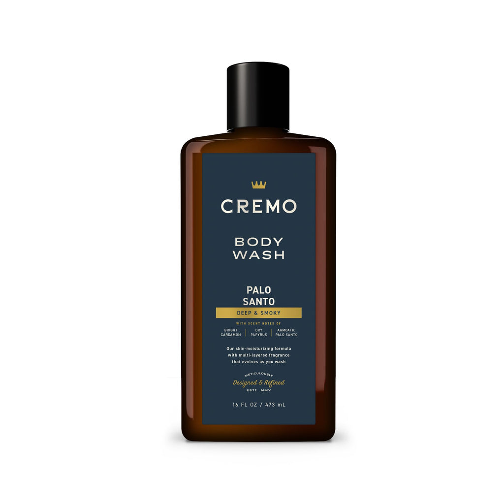 Buy now Cremo Body Wash Men, A Vintage Suede with Notes of White Moss and Rich Amber, 16 Fl Oz at indiglob india