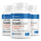 SciatiEase Sciatic Nerve Health Support Supplement - Nerve Support Formula with AlphaPalm, Pea, Vitamin B Complex, Alpha Lipoic Acid 300mg - 120 Capsules