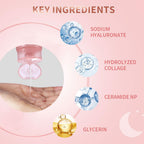 Ayzololo Collagen Mask,Collagen Night Wrapping Mask,Overnight Wrapping Mask,Peel Off Face Mask,Elasticity and Hydration Care,2.53 fl.oz(Brush Included)
