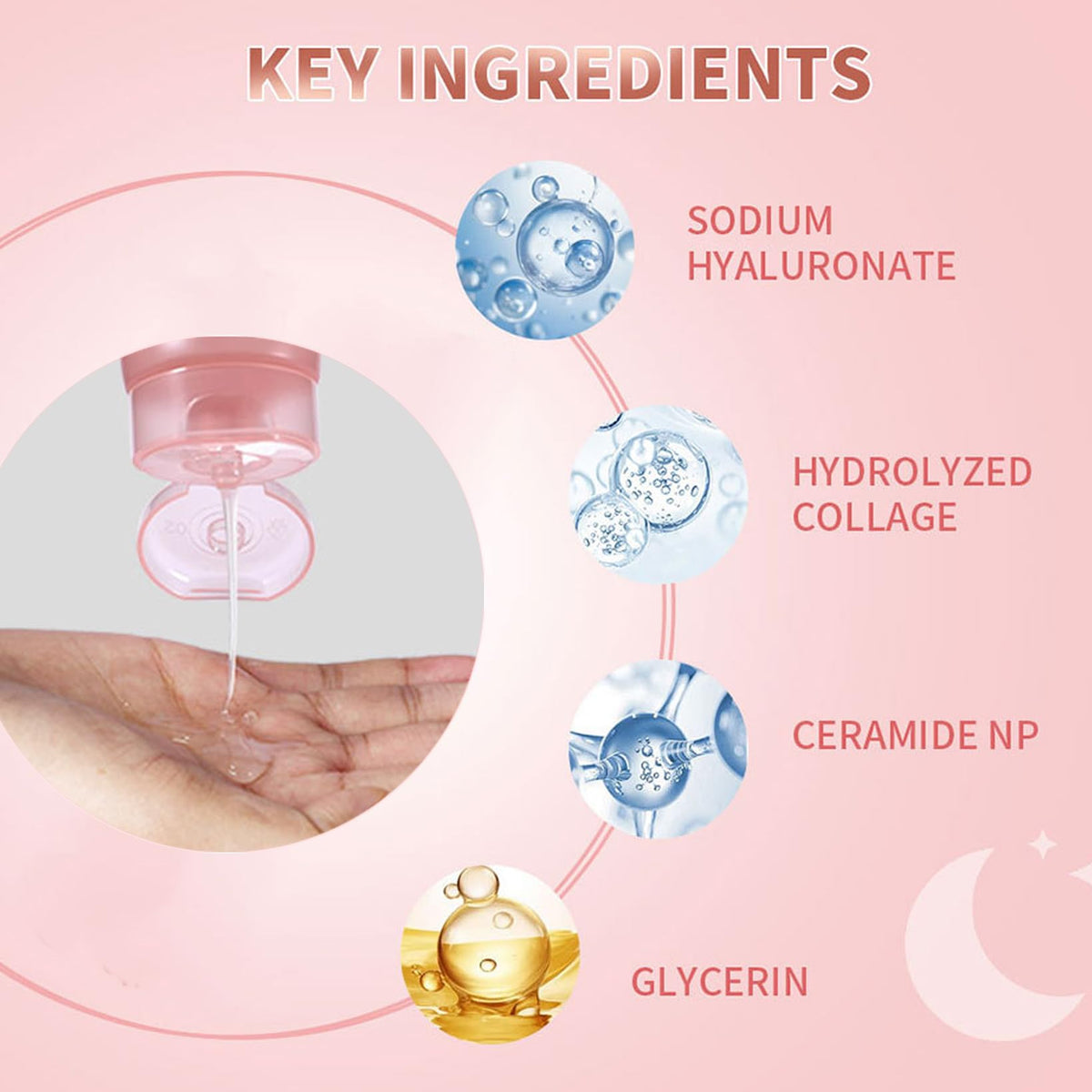 Ayzololo Collagen Mask,Collagen Night Wrapping Mask,Overnight Wrapping Mask,Peel Off Face Mask,Elasticity and Hydration Care,2.53 fl.oz(Brush Included)