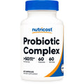 Nutricost Probiotic Complex (50 Billion CFU) 60 Capsules, for Men and Women | Vegetarian Capsules, GMO-Free, Gluten-Free