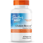 Buy now Doctor's Best Gluten Rescue with Glutalytic, Non-GMO, Vegan, 60 Count (Pack of 1) at indiglob india
