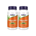 Buy now Now Foods Peppermint Gels with Ginger & Fennel Oils, 90 Softgels (Pack of 2) at indiglob india