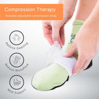 Buy now NatraCure Plantar Fasciitis Cold Therapy Socks with Compression Band - Cold Socks, Reusable Ice Socks For Feet, Ice Packs For Feet, Arch Pain, Heel Pain, Swelling - FBA708 CAT - (Size: Small/Medium) at indiglob india