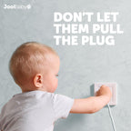 Jool Baby Outlet Cover Box for Child Safety (2 Pack) Duplex & Decorator Electrical Outlet Plates, Concealed Access Buttons, and Spacious Compartment
