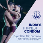 Durex Invisible Super Ultra Thin Condoms for Men - 10 Count - Packaging May Vary