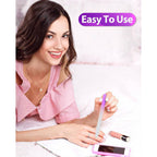 Buy now Glass Nail File and Nail Shiner, 4PC Crystal Nail File and Nano Glass Nail Buffer, Premium Set with Case, Professional Manicure Tool Fingernail Czech File for Natural Nail, Gift for Women and Girls at indiglob india