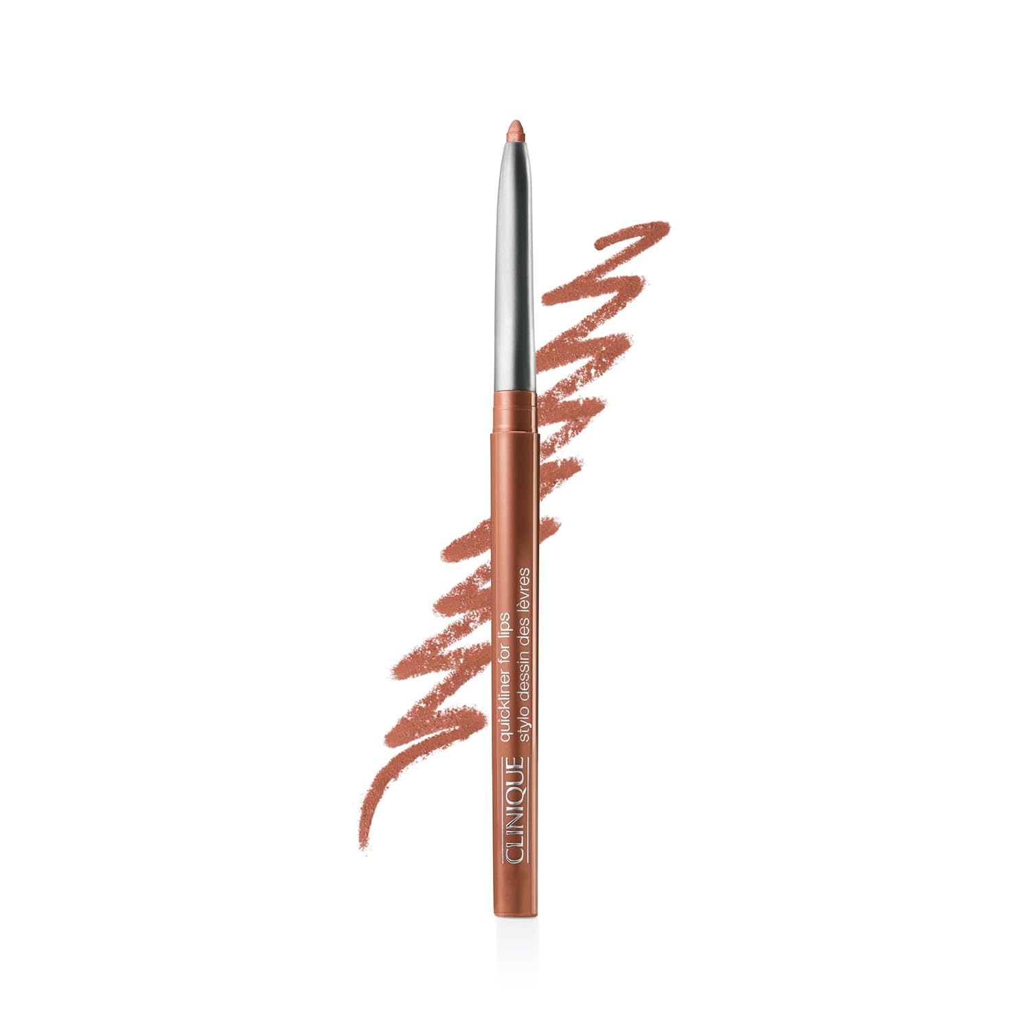 Buy now Clinique Long Lasting Quickliner Lip Liner | Non-Drying + No Sharpening | Available in 19 Shades | Now In Black Honey, Pink & Nude Honey Neutrally at indiglob india