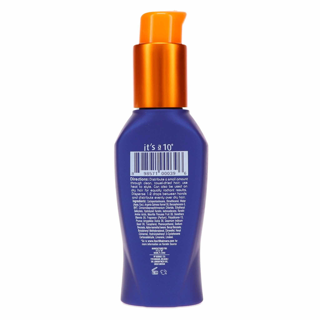 It's A 10 Miracle Oil Plus Keratin 3 Oz