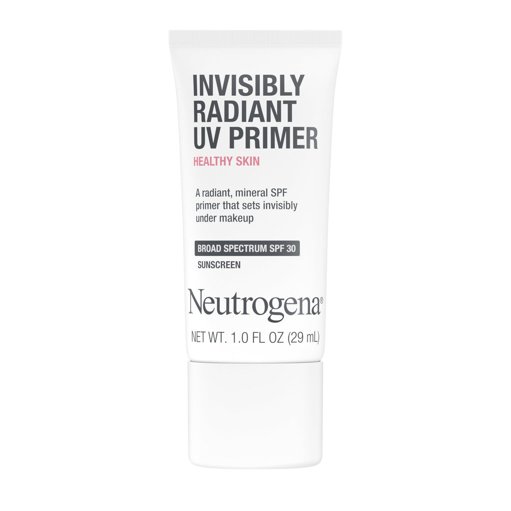 Buy now Neutrogena Healthy Skin Invisibly Radiant UV Face Primer with SPF 30, Mineral Sunscreen Makeup Primer, Broad Spectrum SPF 30, Suitable for All Skin Types, 1 fl. oz at indiglob india