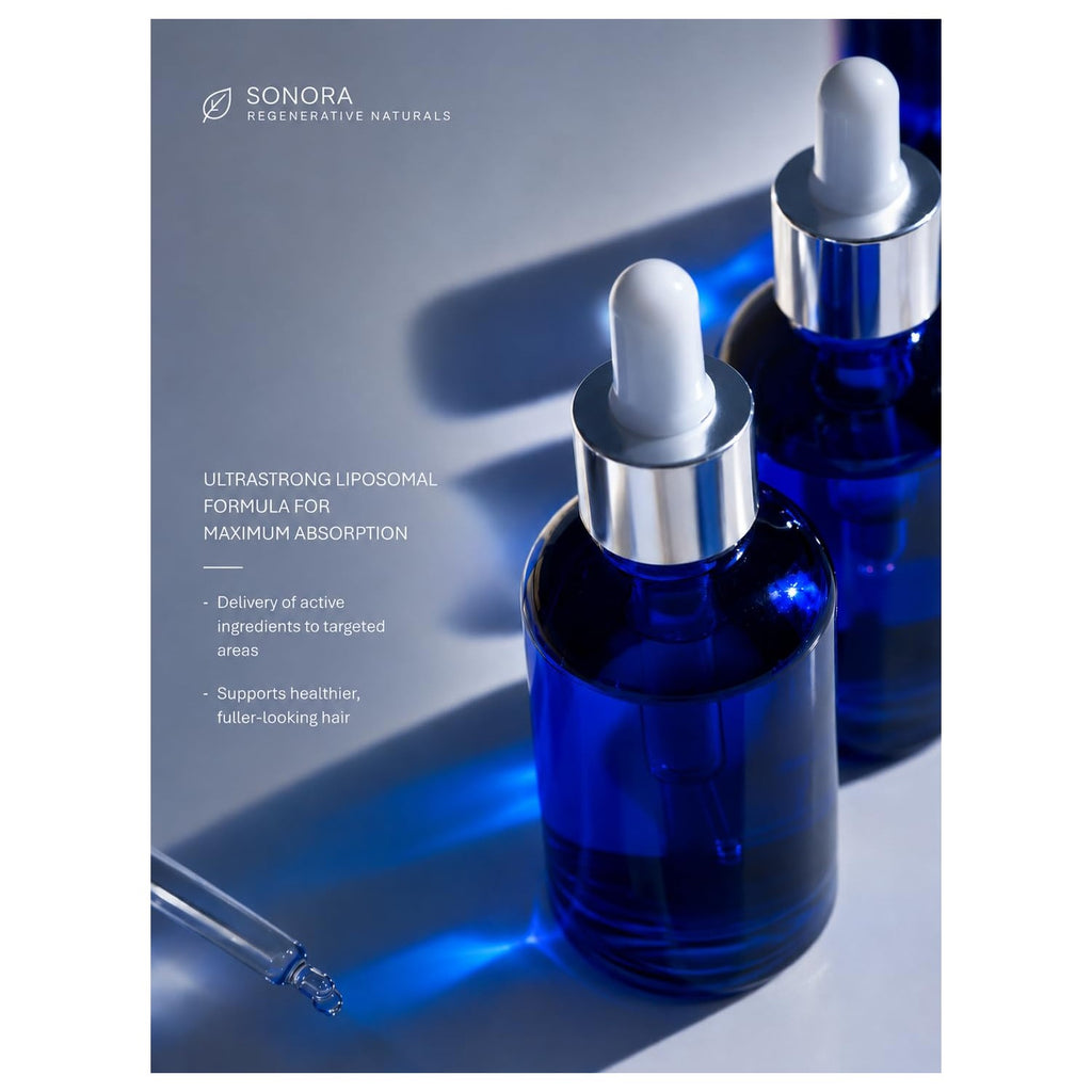 Copper Peptides for Hair Growth - Ultrastrong 10% Copper Peptide Active Ingredient - 99% Purity GHK-Cu Copper Peptide for Hair - Liposomal for Maximum Absorption - MADE IN USA