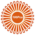 FourShow 100Pcs Plastic Replacement Blades Compatible with STIHL Polycut 2-2 Polycut 3-2 Grass Trimmer FSA 45 FSA 57 FSE 52,Sun Joe 24V-GT10, Redback Swift 40V