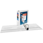 Avery® Heavy-Duty View 3 Ring Binder, 4" Slant Rings, 1 White Binder