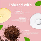 Palladio Under Eye Brightener, Conceal, Brightens, Reduces Appearance of Dark Circles, With Caffeine Peptides & Vitamin E, Tired Skin Color Correcting Brightener & Primer, Light to Medium (Soft Pink)