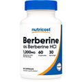 Nutricost Berberine HCl (1,200mg) 60 Capsules, 30 Servings | Gluten Free & GMO-Free