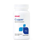 GNC Copper 2mg, Important for Iron Absorption, 100 Count
