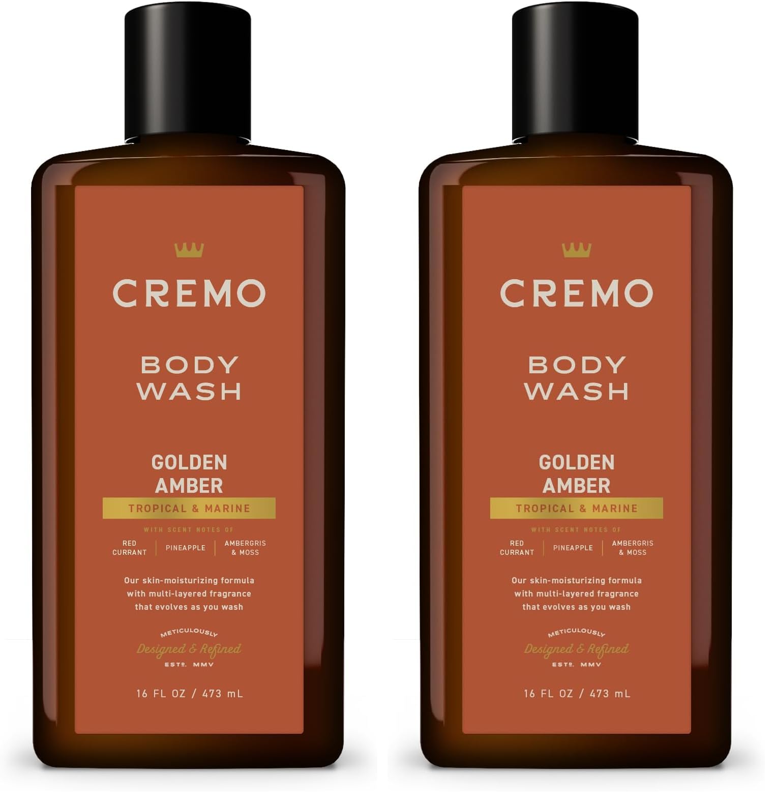 Buy now Cremo Body Wash Men, A Vintage Suede with Notes of White Moss and Rich Amber, 16 Fl Oz at indiglob india