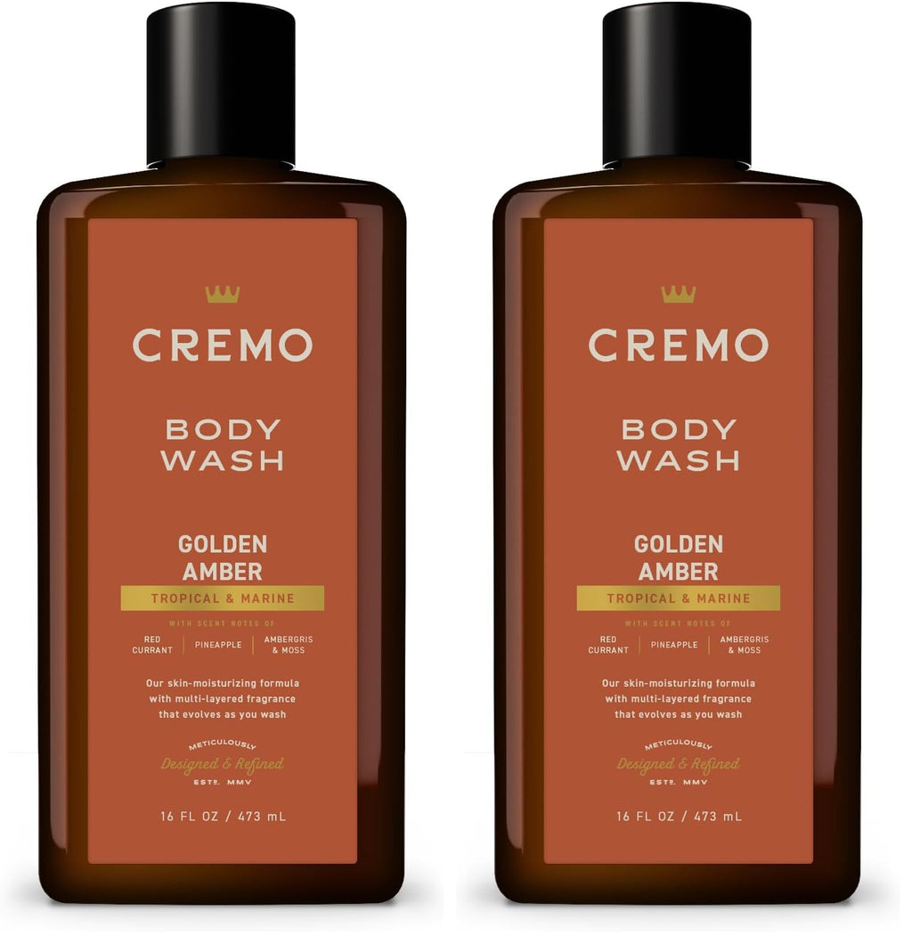 Buy now Cremo Body Wash Men, A Woodsy Scent with Notes of Lemon Peel, Cypress and Cedar, 16 Fl Oz at indiglob india