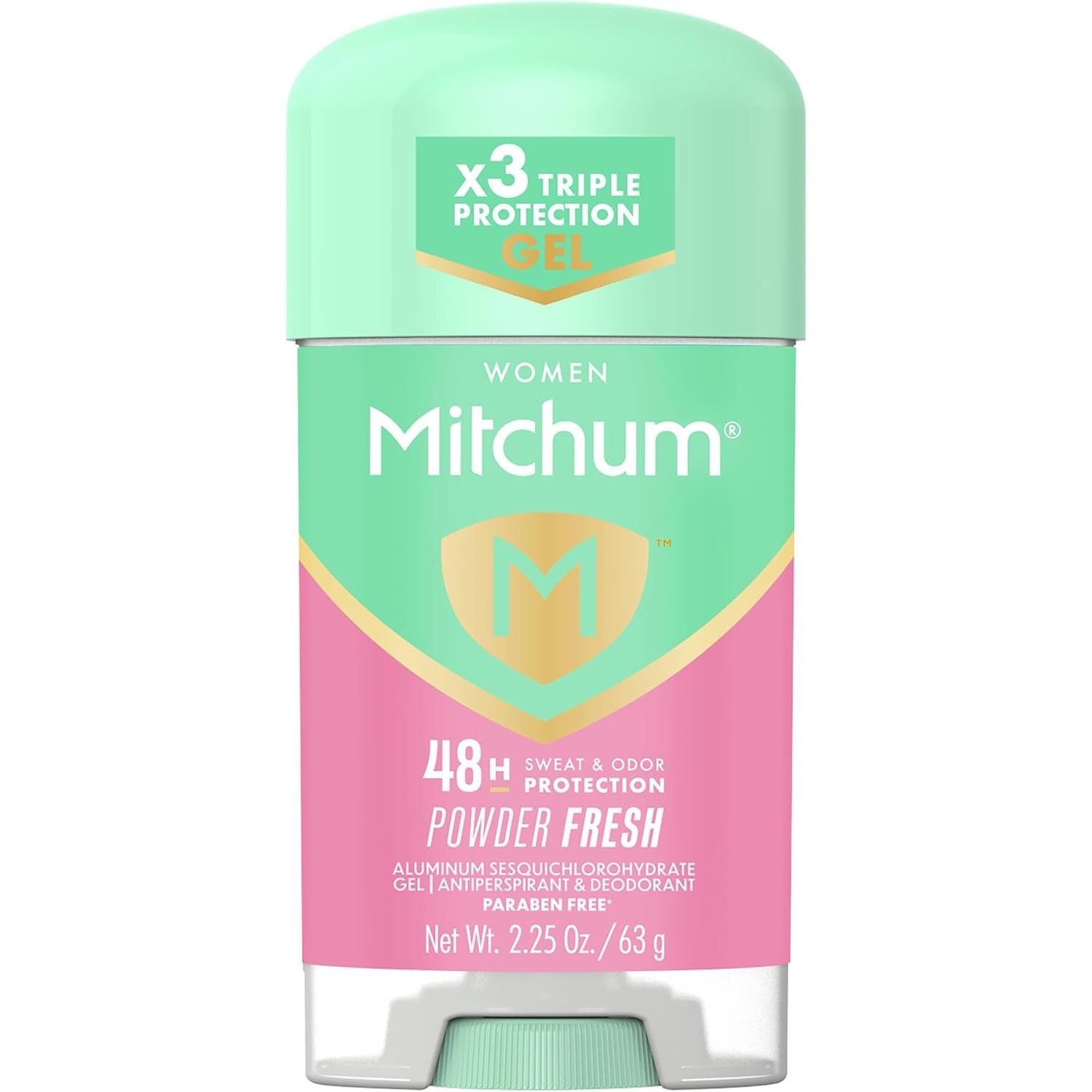 Buy now Women's Deodorant by Mitchum, Solid Antiperspirant Deodorant Stick, Powder Fresh, 2.7 Oz (Pack of 1) 2.25 Ounce (Pack of 1) Powder Fresh at indiglob india