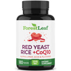Red Yeast Rice with CoQ10 Supplement - 1215mg Extra Strength Red Yeast Rice Capsules with Alpha Lipoic Acid & Organic Flaxseed, Citrinin Free - 180 Capsules