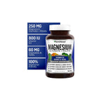 FarmHaven Magnesium Complex, Glycinate/Malate & Vitamin D3, 240 Capsules | Bone Health Support, Muscle & Nerve Function, Chelated Magnesium Complex with Vitamin D3, Vegetarian, 120 Day Supply
