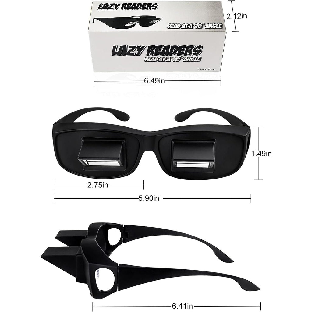 Buy now okcsc Horizontal Lazy Glasses Lying Down Bed Reading Watching HD Lazy Readers Glasses at indiglob india