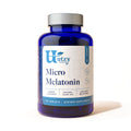 Utzy Naturals Micro Melatonin for Kids & Adults | Low Dose | 120 Tablets