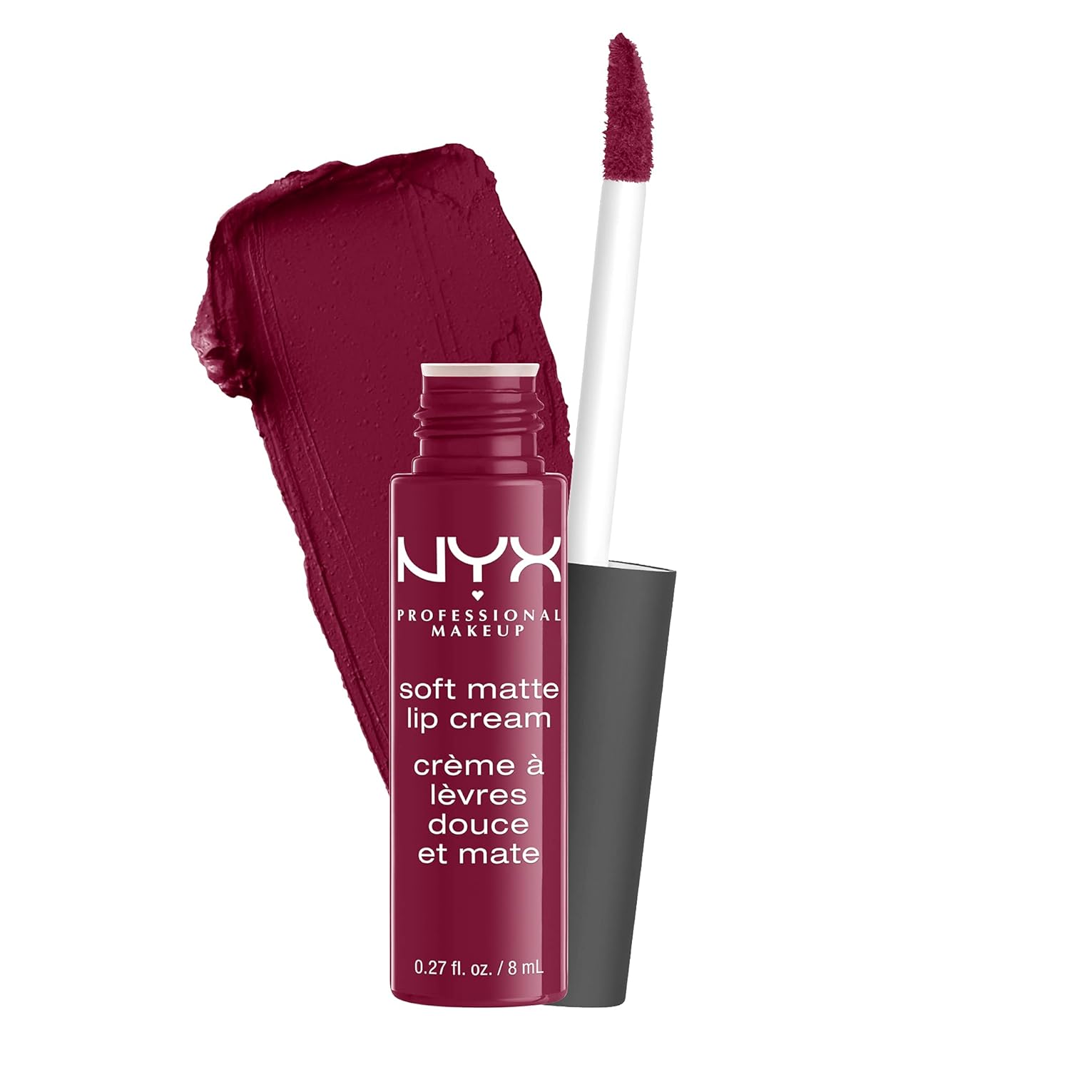 Buy now NYX PROFESSIONAL MAKEUP Soft Matte Lip Cream, Lightweight Liquid Lipstick - Milan (Dark Pink-Brown) Copenhagen 0.27 Fl Oz (Pack of 1) at indiglob india