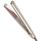 TYMO Flat Iron Hair Straightener and Curler 2 in 1 with 10s Fast Heating, 1 Inch Professional Titanium Straightening Curling Iron with 32 Adjustable Temp and Automatic Shut Off, Champagne