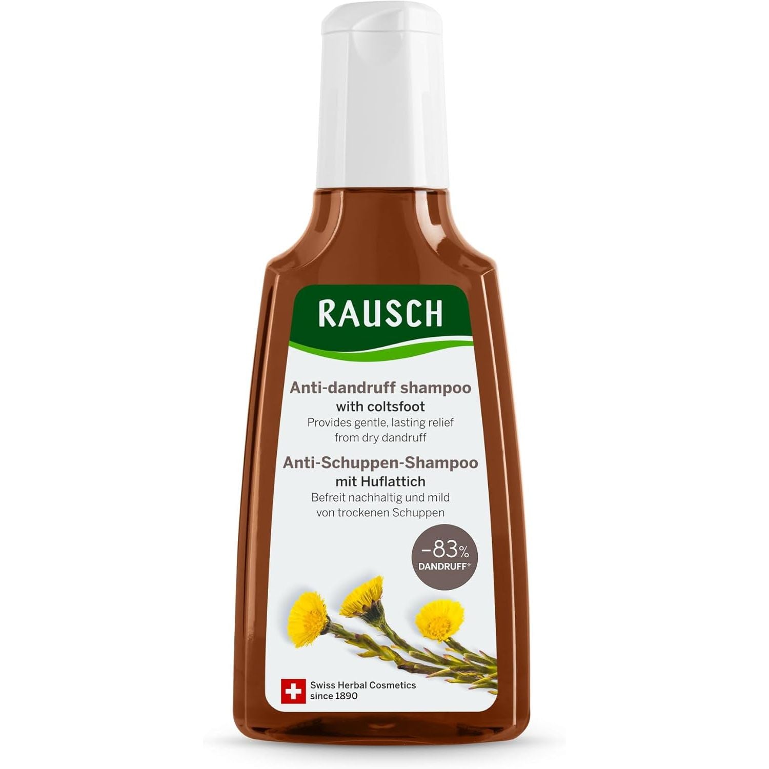 Buy now RAUSCH Coltsfoot Anti-Dandruff Shampoo 200 ml Default at indiglob india