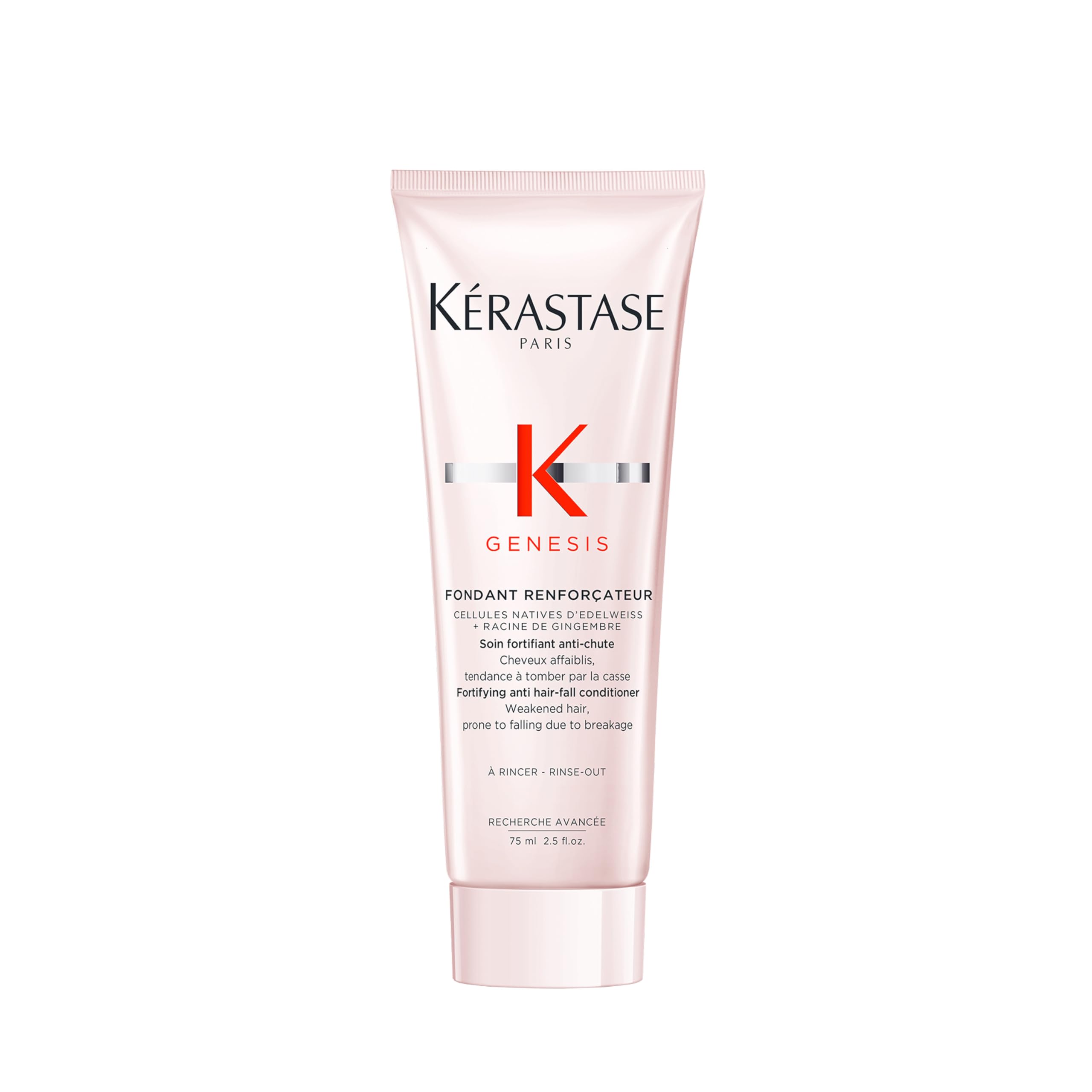 "Kerastase Genesis Strengthening Fondant Renforcateur Conditioner - For Normal To Dry Hair, Gently Cleanses & Helps Reduce Hair Fall, For Weak or Damaged Hair, Strengthens, Detangles & Hydrates