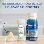 Similac Infant Nipples and Rings, Latex-Free, Disposable, Case of 50