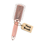 Lily England Vent Hairbrush for Women, Fast Blow Drying Hair Brush, Rose