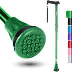 Buy now REHAND Walking Cane - Foldable, Adjustable, Collapsible Walking Canes for Men & Women, Heavy Duty All Terrain Tip, with Travel Bag | Walking Sticks for Seniors & Adults at indiglob india