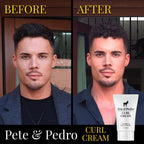 Pete & Pedro Curl Cream Hydrating Defining & Amplifier Hair Cream, 4 oz