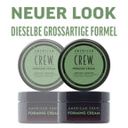 American Crew Men's Hair Forming Cream (OLD VERSION), Like Hair Gel with Medium Hold & Medium Shine, 3 Oz (Pack of 1)
