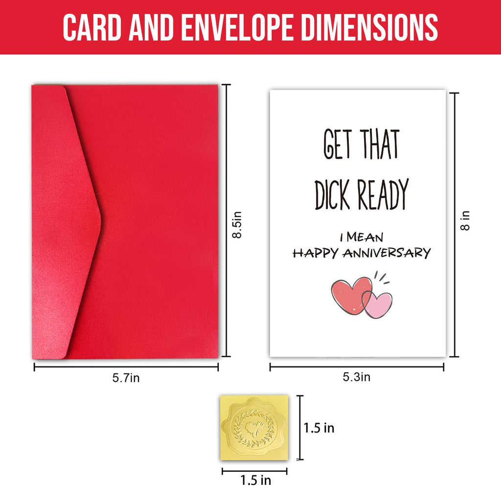 Hilarious Anniversary Card for Husband, Happy Anniversary Card Gift