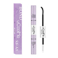 uCoolMe Lash Bond and Seal Waterproof 10ML for Lash Clusters 144Hours SuperStrong Long-Lasting Non-Irritating Eyelash Glue for DIY at Home(Black,10ML)