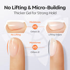 modelones Gel Top Coat and Silky Base Set 15ml Upgrade No Wipe Glossy