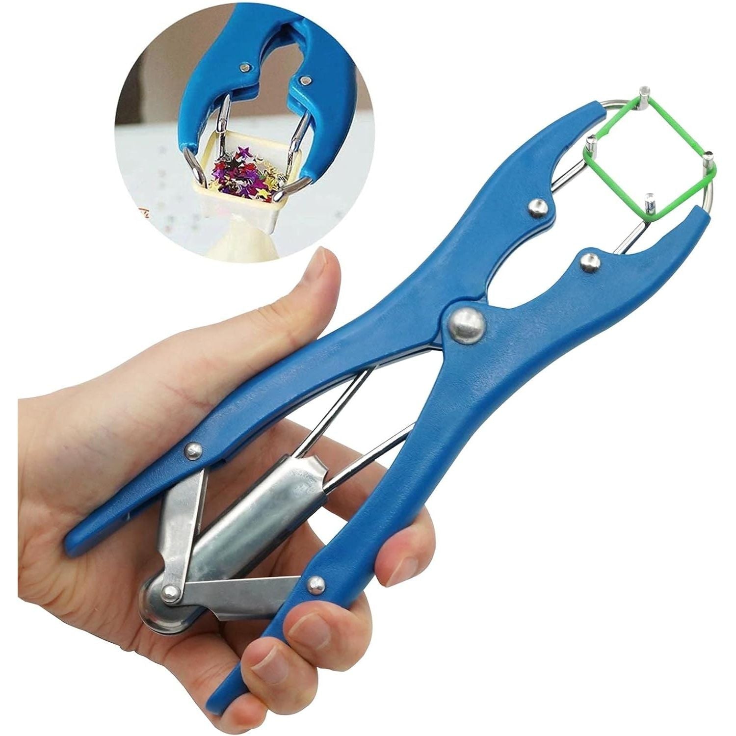 Buy now Livestock Castration Bander with 100 Pieces Castrator Rings for Lambs and Piglets at indiglob india