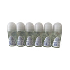 NIVEA 50ml Invisible Black And White Clear Roll On Anti Perspirant Deodorant, Pack of 6