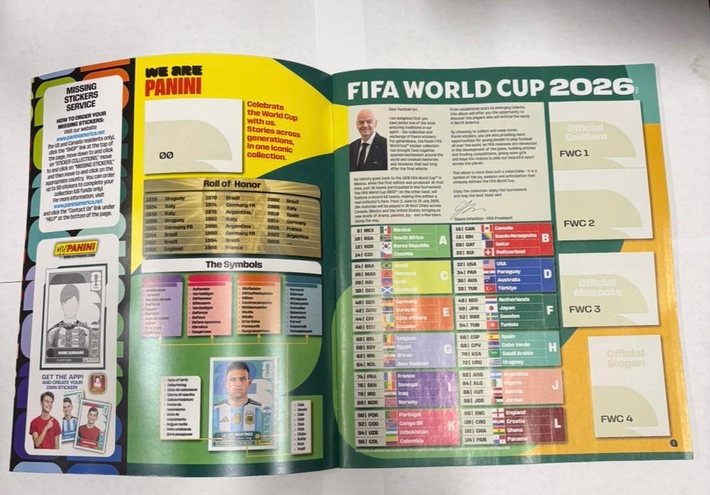 2026 FIFA World Cup Sticker Collection - Album