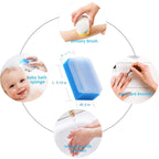 Buy now Wellgler's Autism Sensory Brush for Therapy,Surgical Scrub Brush,Bbaby Sponge for Bathing, Cradle Cap Brush (6Pack) at indiglob india