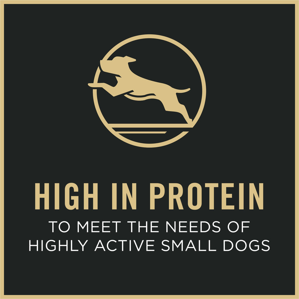 Purina Pro Plan Small Breed Dry Dog Food, Shredded Blend Beef, 6 lb Bag