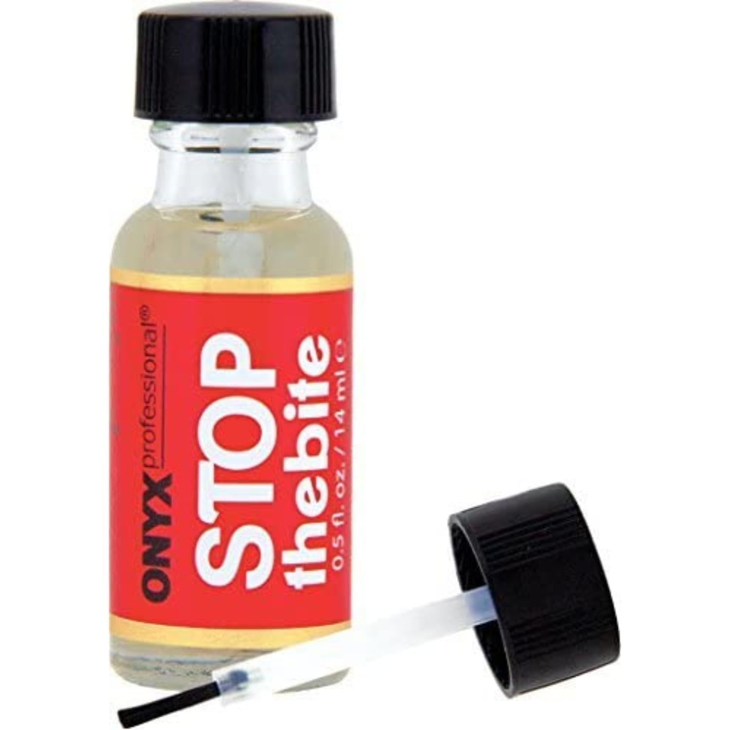 Buy now Onyx Professional Stop the Bite Nail Biting Prevention Polish, 0.5 Fl Oz - Made in USA, Stop Nail Biting, No Bite Nail Polish, Thumb Sucking Deterrent at indiglob india