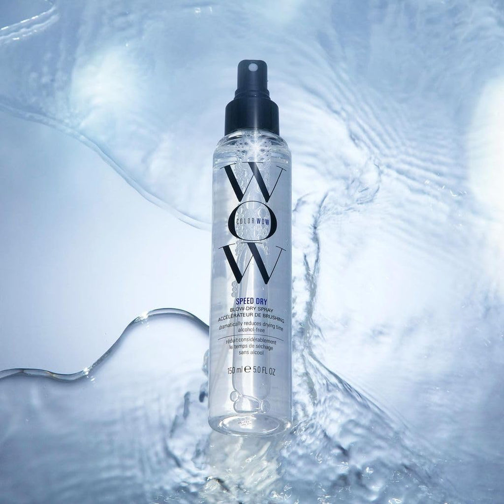 Buy now COLOR WOW Speed Dry Blow Dry Spray â€“ Cut Blow Dry Time by 30% | Heat Protectant, Prevent Breakage | Cruelty-Free & Gluten-Free at indiglob india