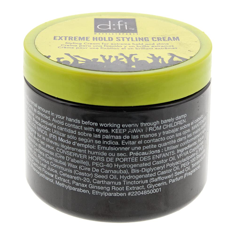 Buy now D:FI HAIR Extreme Hold Styling Cream, 5.3 Ounce at indiglob india