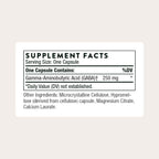 THORNE PharmaGABA-250, 250 mg Gamma-Aminobutyric Acid (GABA), 60 Capsules