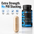 Effective Nutra DIM Supplement 300 mg with BioPerine, 60 Count | Estrogen blocker for men and estrogen balance for women, extra-strength DIM, one capsule daily, 2-month supply