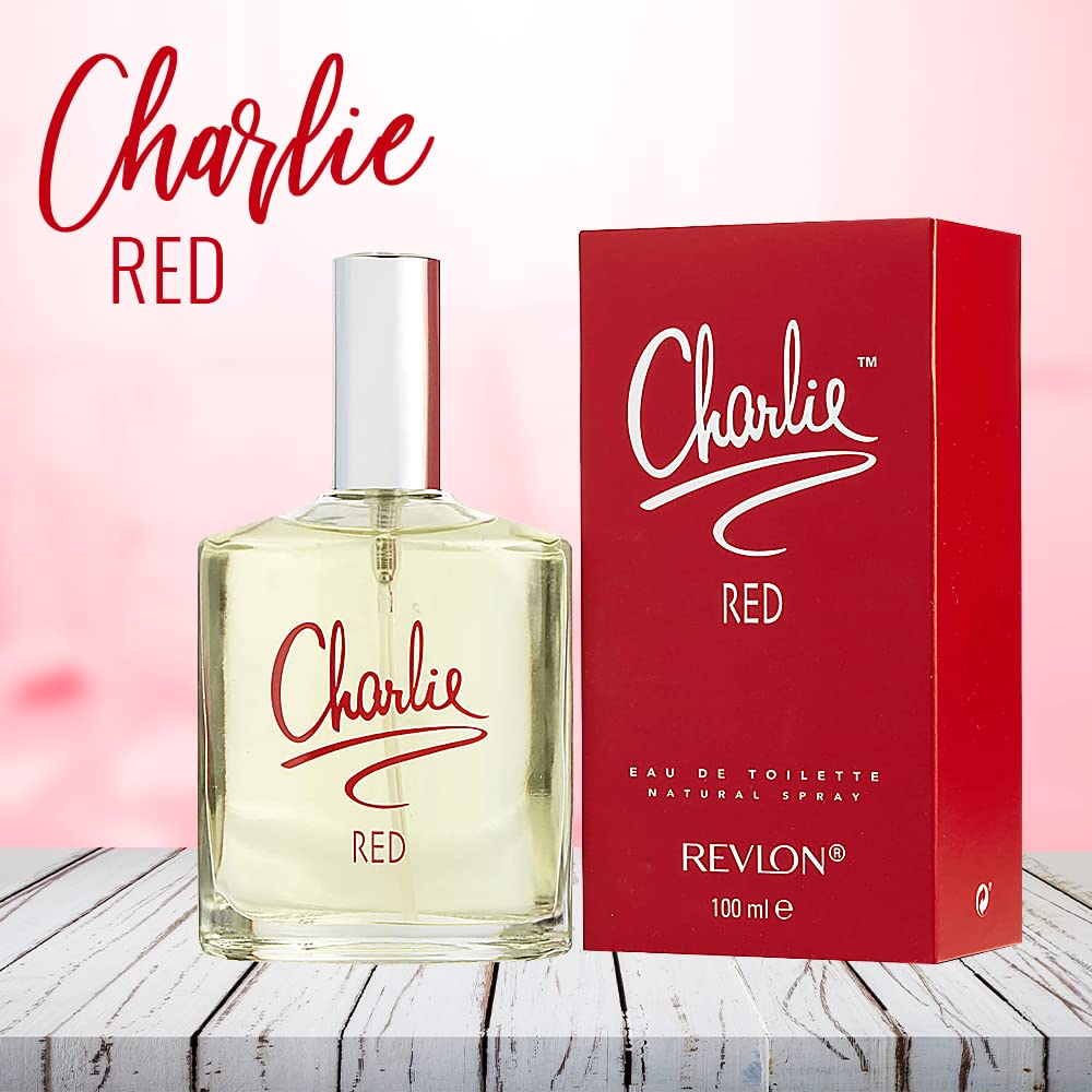 Buy now Revlon Charlie Eau De Toilette Spray for Women, Red, 3.4 Ounce at indiglob india